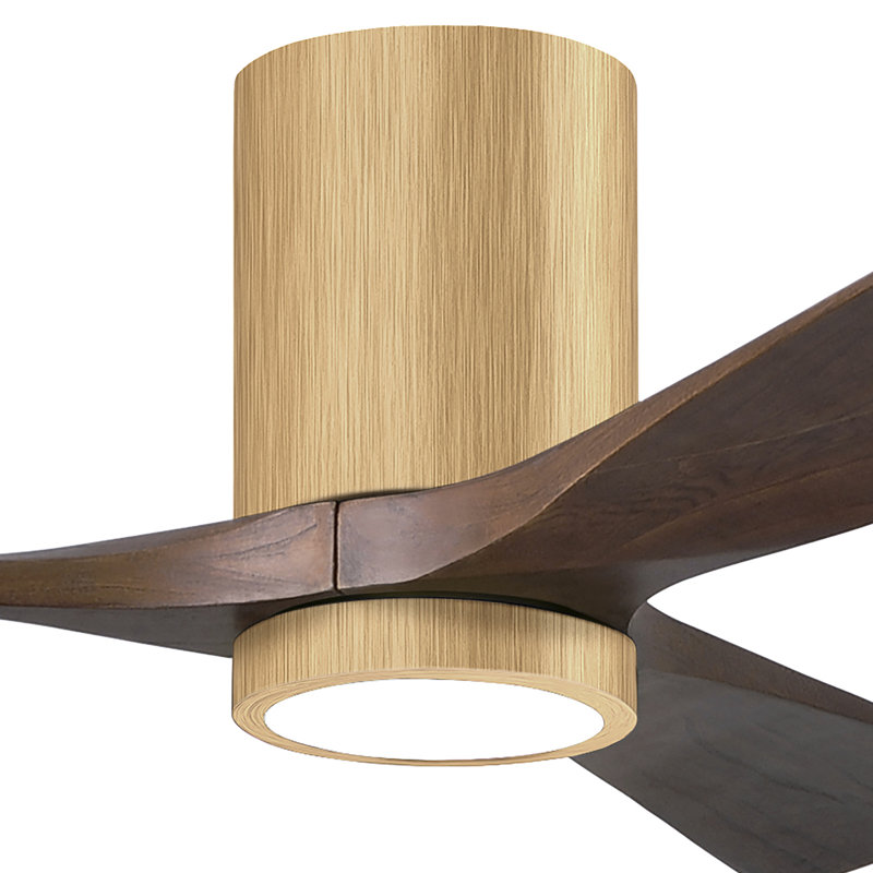 Irene LED Ceiling Fan, Walnut, Light Maple, 42"