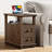 Ayame 2 - Drawer End Table With Storage and Fast Charging Station-221566504