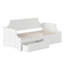 Antavious Coastal Cottage Solid Wood Twin Daybed with Storage Drawers-1396648965