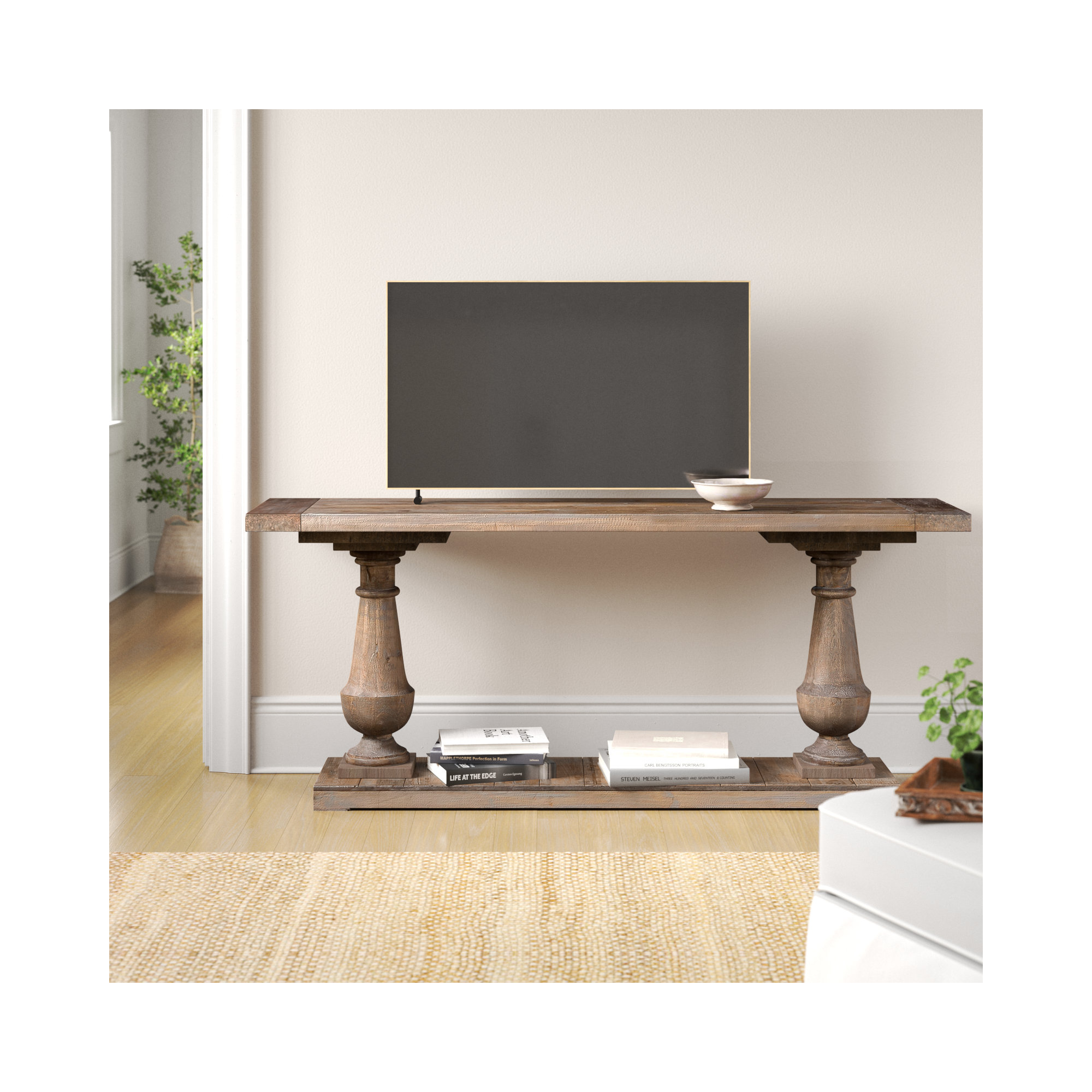 McKew 71'' Solid Wood Console Table