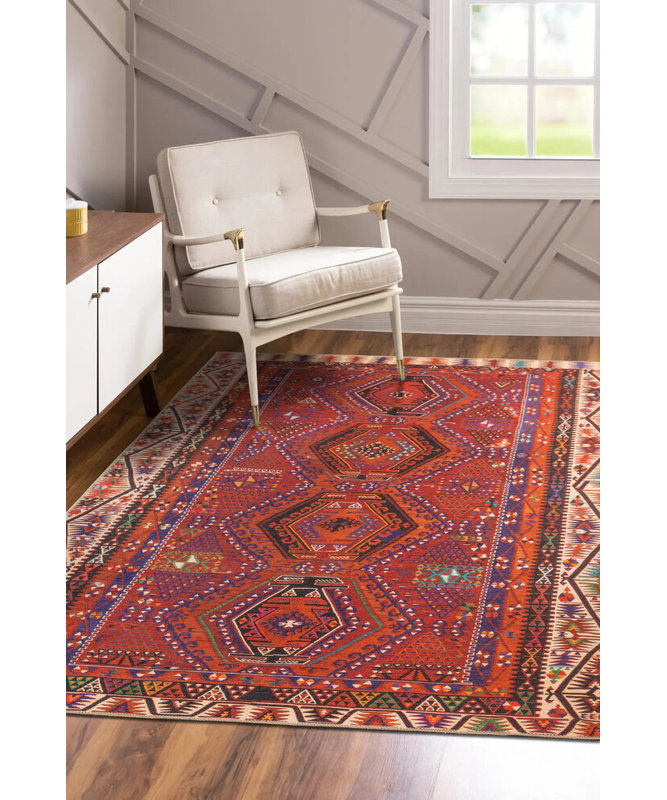 Tapis Caretta, Rectangle 6 pi 9 po x 10 pi 3 po