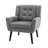 Accent Chair Living Room Chair Bedroom Chair Home Chair With Black Legs For Indoor Home-1831996082