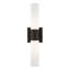 Éclairage pour salle de bain à intensité variable 2 lumières Cailum-2008503389