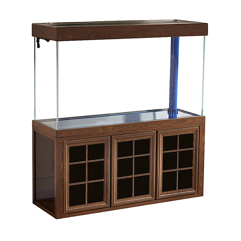 Réservoir d'aquarium 50 gallons, Bois brun, 175 gallons (H 51 po x l 14 po x P 24 po)