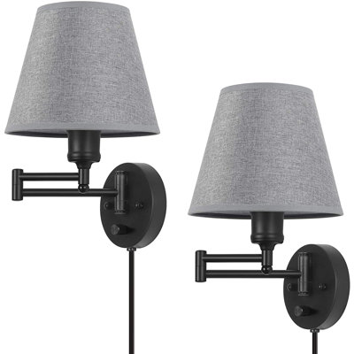 Ilka Plug-in Swing Arm Sconce