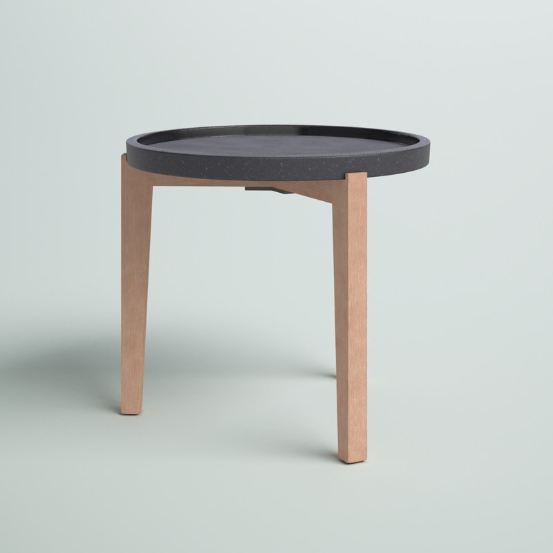 Table d'appoint Summerfield, L 20,8 po x l 20,8 po, Noir