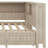 Daybed With Storage Shelves And 3 Drawers-1512725102