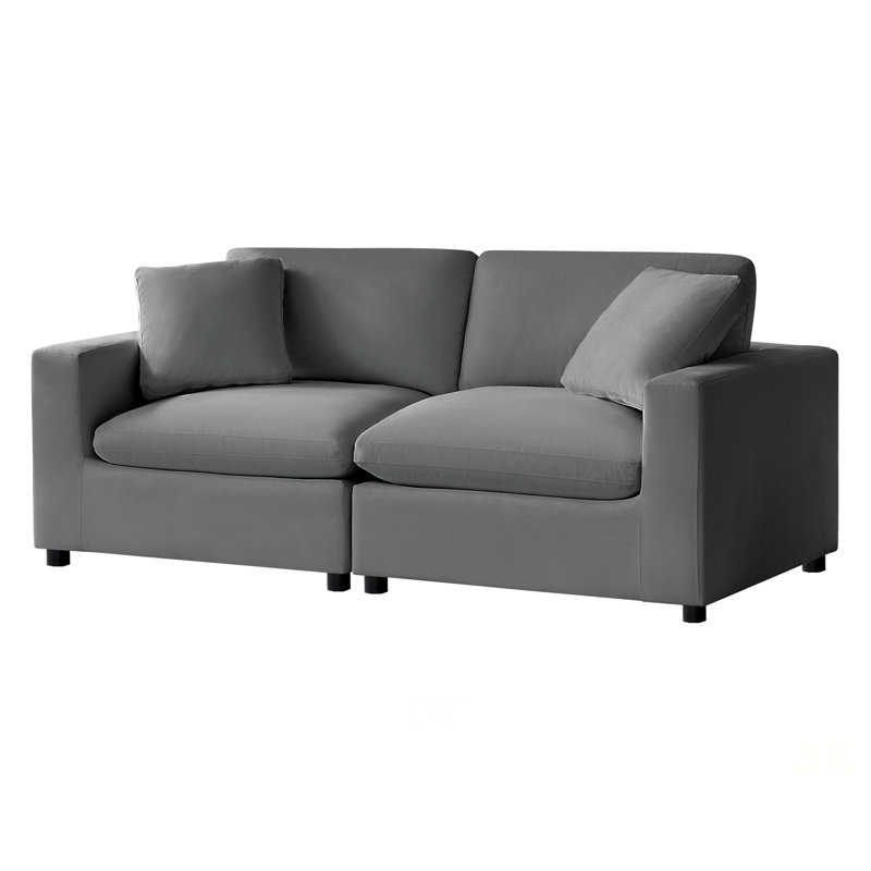 Canapé modulaire 2 pièces Caylie