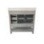 Ensemble de meuble-lavabo simple 36 po avec lavabo, armoire, tablette de rangement ouverte et tiroirs de rangement Caniya-1054957969-1045739432-1030693171