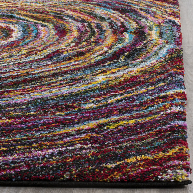 Gleno Performance Abstract Rug, Runner 2'3" x 12'
