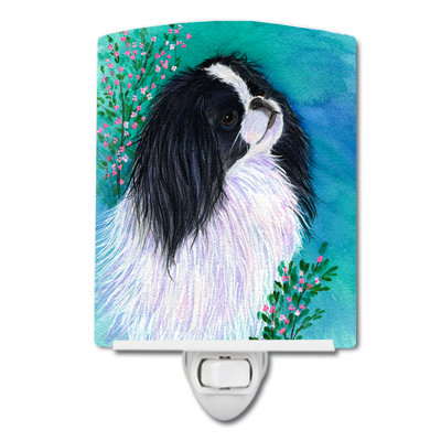Éclairage pour nuit en céramique japanese chin