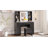 Kimrey Vanity Desk with Llight Sliding Mirror and 7 Drawers,  Makeup Vanity Table Set for Bedroom-435942611