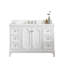 Queen 48" Single Bathroom Vanity Set with Mirror-1549230463-1549230461