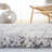 Mena Abstract Gray/Ivory Area Rug-1312084093