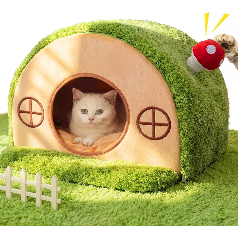 Maison de chat pour chats d'intérieur - Abri de repos pour chat