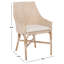 Chaise avec accoudoirs Rikan