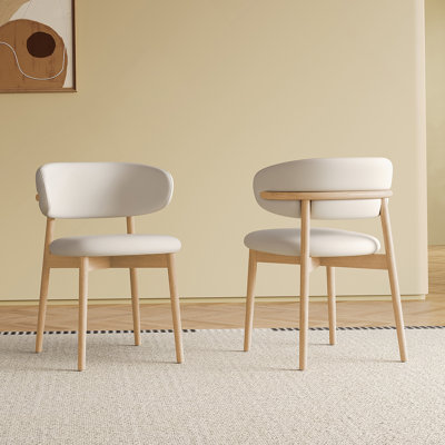 Chaise de salle à manger Mid-Century Modern