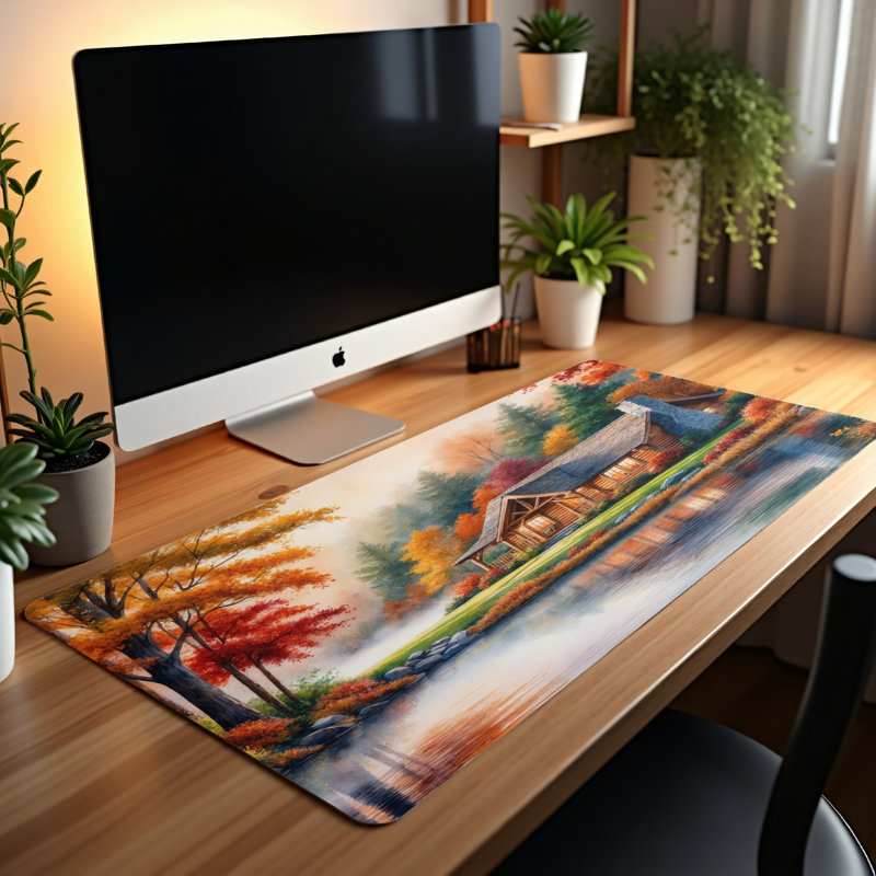 Polyester Desk Pad, 23.6x13.8