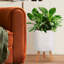 Plaited Style Cylinder Round Planter with Feet-2146352483-2146352480