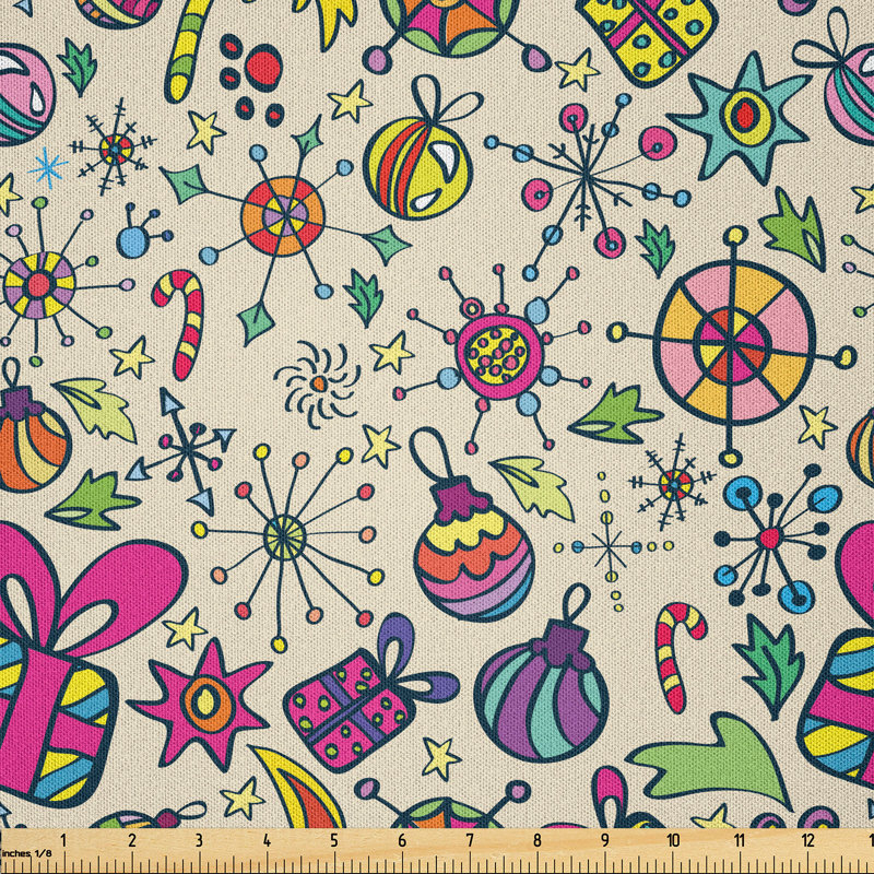 Alvana Lively Rich Doodle Multi-Purpose Fabric