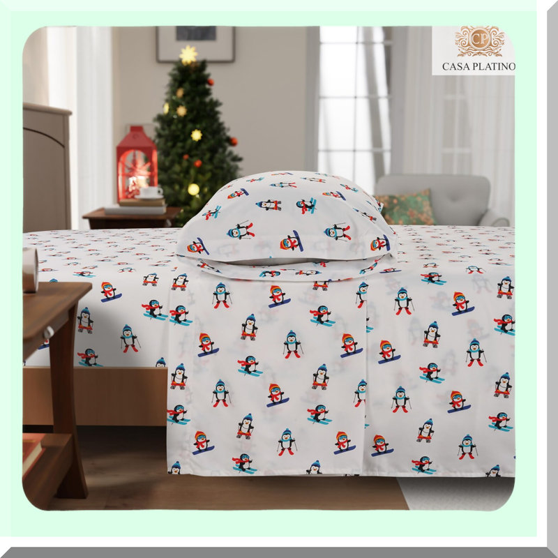 Bliss Viscose Sheets Set - 400 Thread Count Twin Bed Sheets with 16-inch-deep Pockets, Soft & Moisture Wicking, Includes Fitted Sheet, Flat Sheet, and 2 Pillowcases
