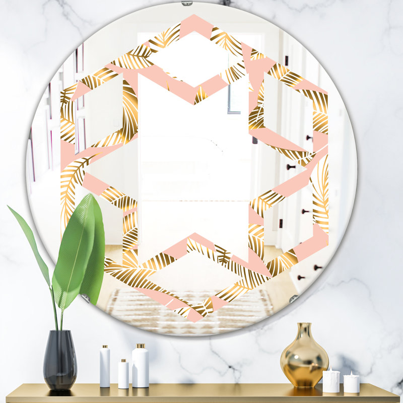 Miroir de salle de bain Hexagon Star, H 24 po x l 24 po