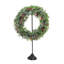 Support à couronne de Noël en métal 30 po
