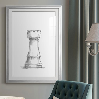Chess Room Study V - reproduction de cadre photo