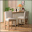 27 Inch Counter Stools, Set Of 2,Fabric-2026735732