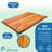 EcoDecors Reversible Solid Teak Edge Grain Cutting Board with Juice Groove, 40-inches x 28-inches