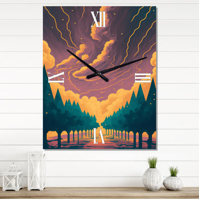 Horloge murale Jazziel