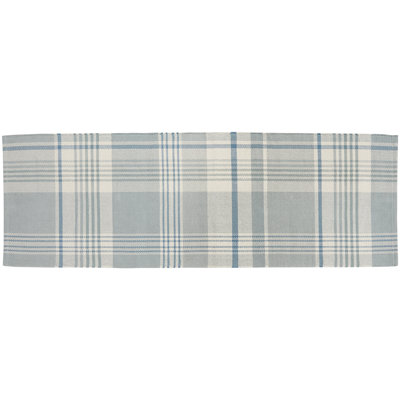 Cotton Plaid Indoor Rug
