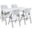 Charnice 4 - Person Patio Dining Set with Rectangular Table-1249051605