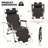 deck chair black