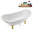 71" Streamline Clawfoot Tub,Tray,Drain and Clawfeet-101628945-102360906