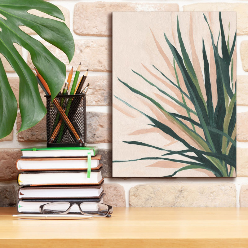  «Frond Impression 1» par Emma Scarvey, art mural sur toile, 12 po x 16 po, H 16 po x l 12 po