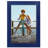 Picture Frame - Rustic Picture Frame with Textured Engineered Wood, Shatter Resistant Glass and Easel Back - Horizontal and Vertical Display