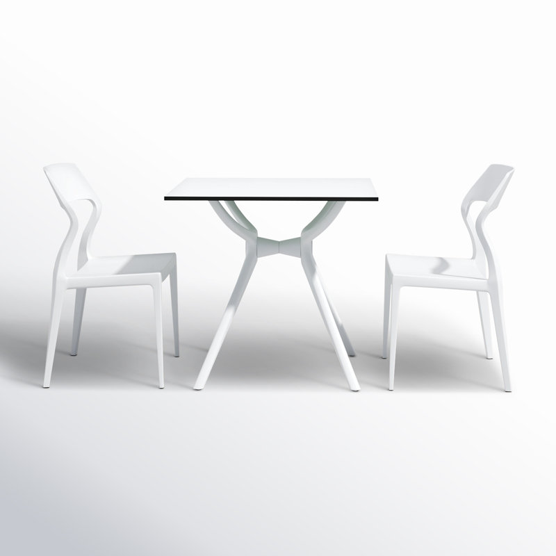 Farrah 2 - Person Patio Dining Set with Square Table