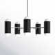 Victoria 10 Light Metal Sputnik Chandelier
