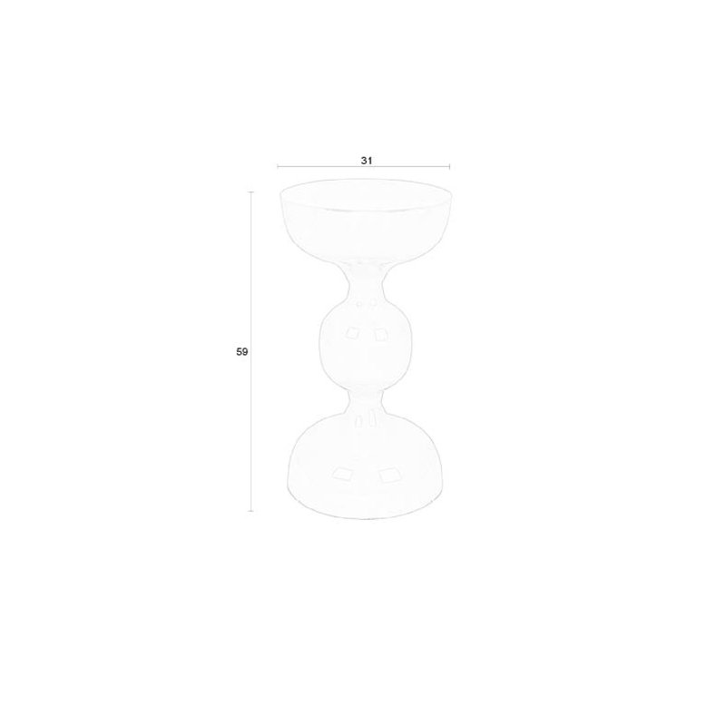 Lars End Table, Green