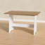 Ensemble de coin-repas rembourré pour 5 personnes avec rangement caché, table de salle à manger en bois de style campagnard et bancs rembourrés en forme de L pour la cuisine et les meubles peu encombrants
