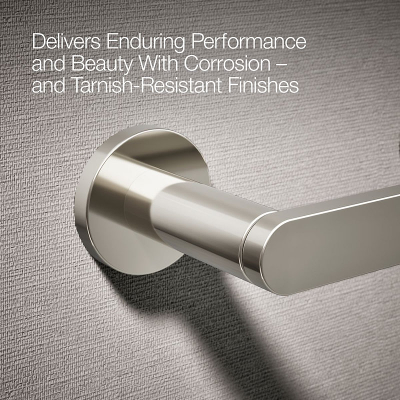 Wall Mount Toilet Paper Holder, Silver