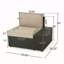 Ensemble modulaire d'extérieur 8 pièces Santa Cruz