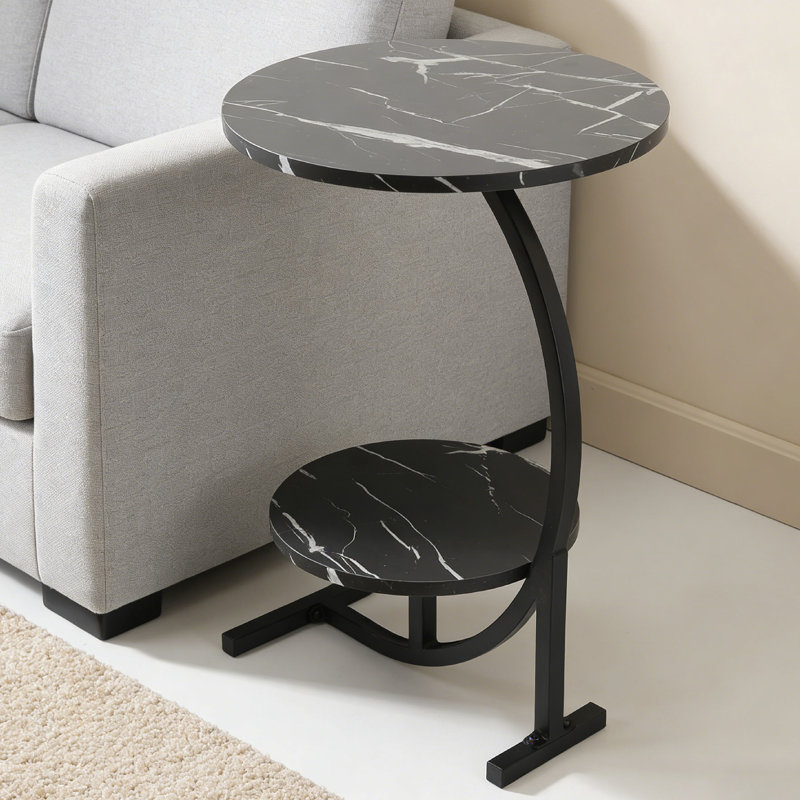 End Table, Matte Black