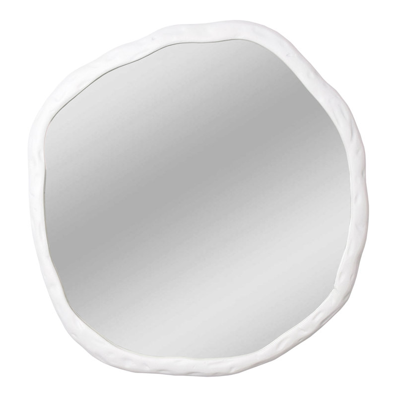 Miroir mural, grand, Calantha, blanc