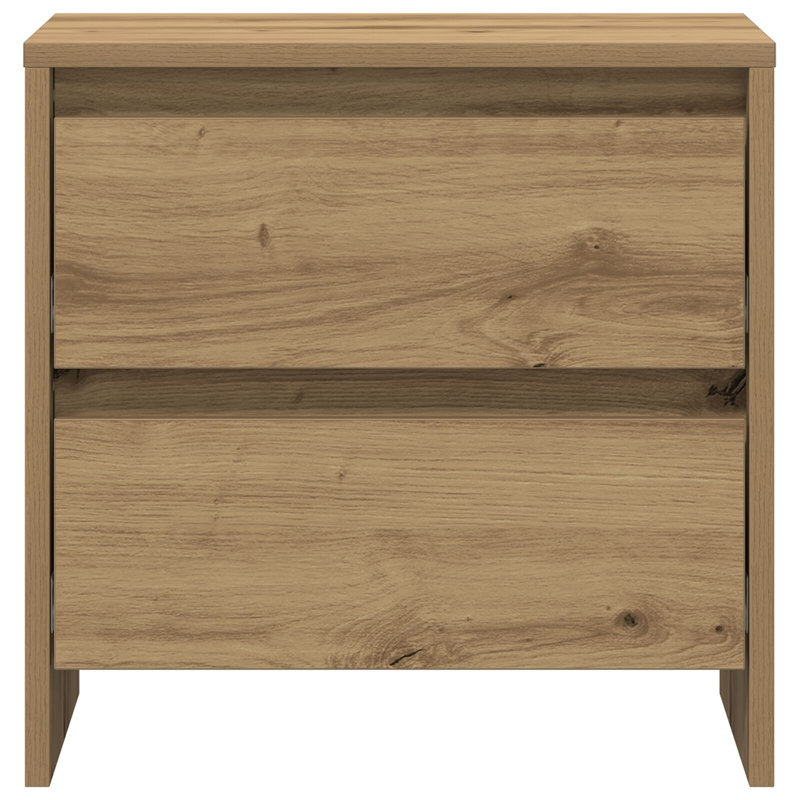 45cm W Manufactured Wood Bedside Table
