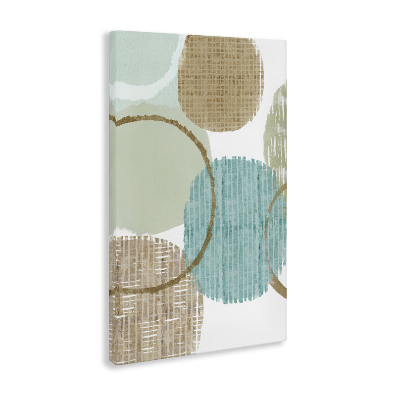 Good Times Ahead Shapes Canvas by Flora Kouta, 36" H x 24" W