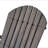 Foldable Acacia Wood Adirondack Chair – Traditional Slats, Wide Armrests, Rustic Outdoor Design, Easy Storage-1256354509