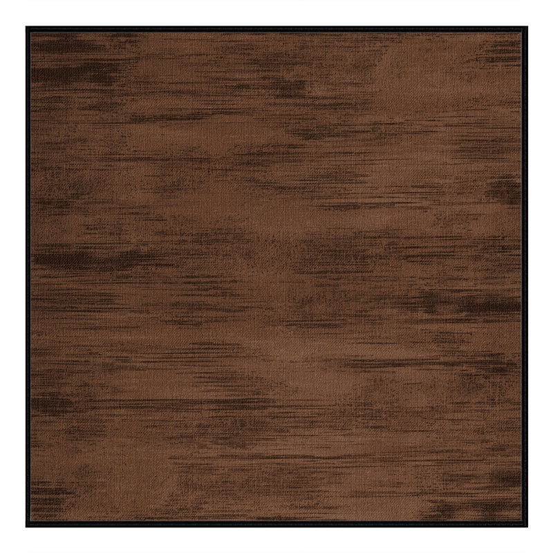 Tapis abstrait lavable à la machine, Carré 8 pi