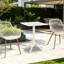 Dejanae Outdoor Bistro Table, Square Spacious Tabletop-1015726723